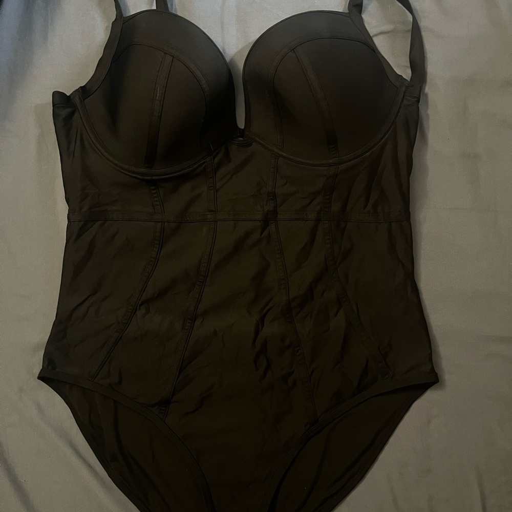 City Chic Black One Piece Swimsuit